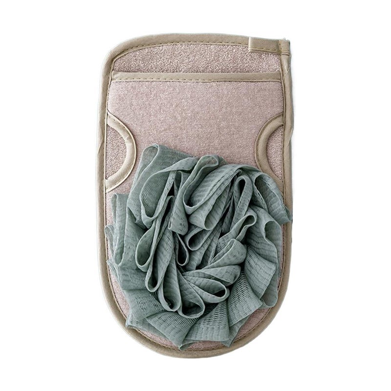 منشفة استحمام، قماش استحمام، قفازات استحمام، منتجات استحمام منزلية مزدوجة الجوانب، إسفنجة استحمام للبالغين، مقشر قوي لإزالة الأوساخ.